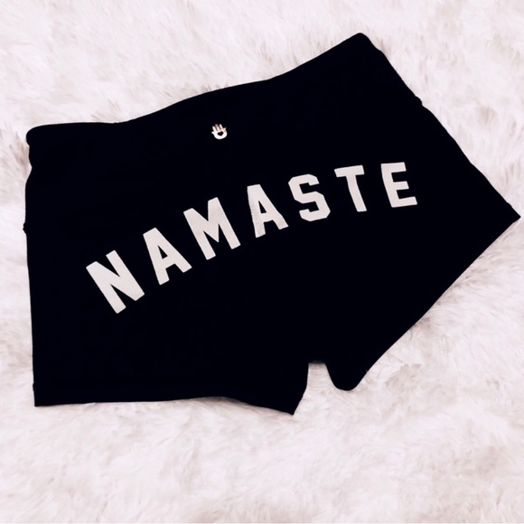 Spiritual Gangster Namaste Shorts - Picture 3 of 9